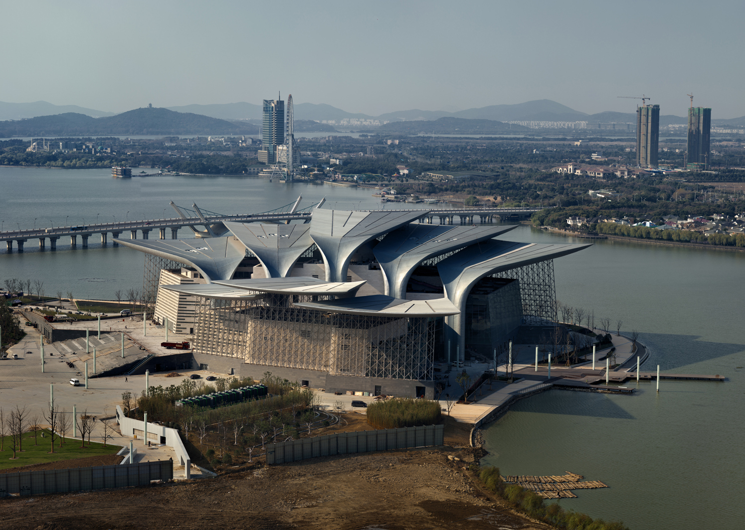 Mr. Moody Conducts at the Wuxi Grand Theater in China